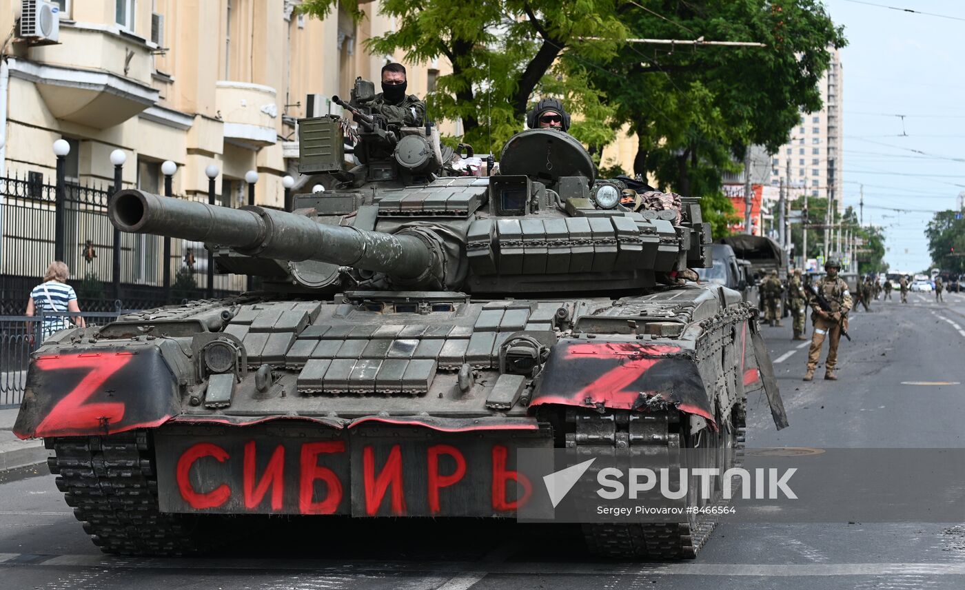 Russia Mutiny Attempt Security Measures Rostov-on-Don