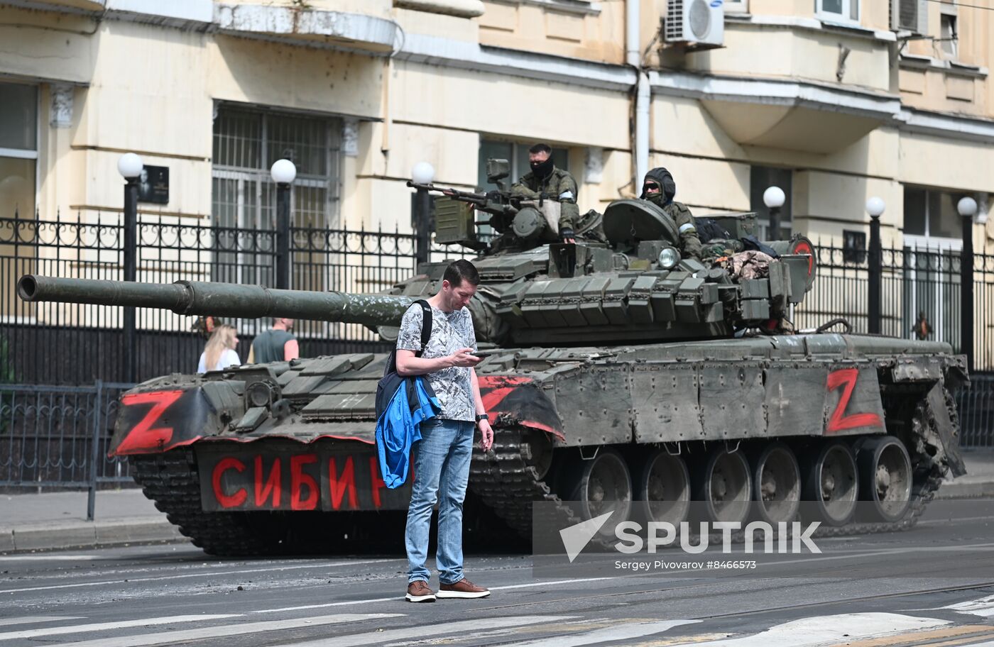 Russia Mutiny Attempt Security Measures Rostov-on-Don