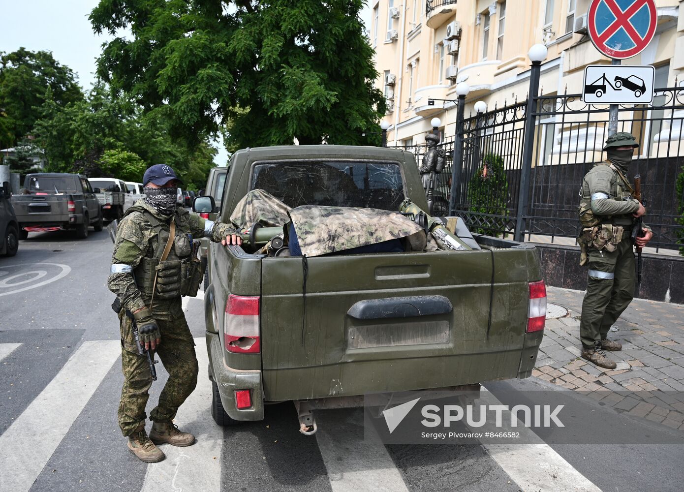 Russia Mutiny Attempt Security Measures Rostov-on-Don