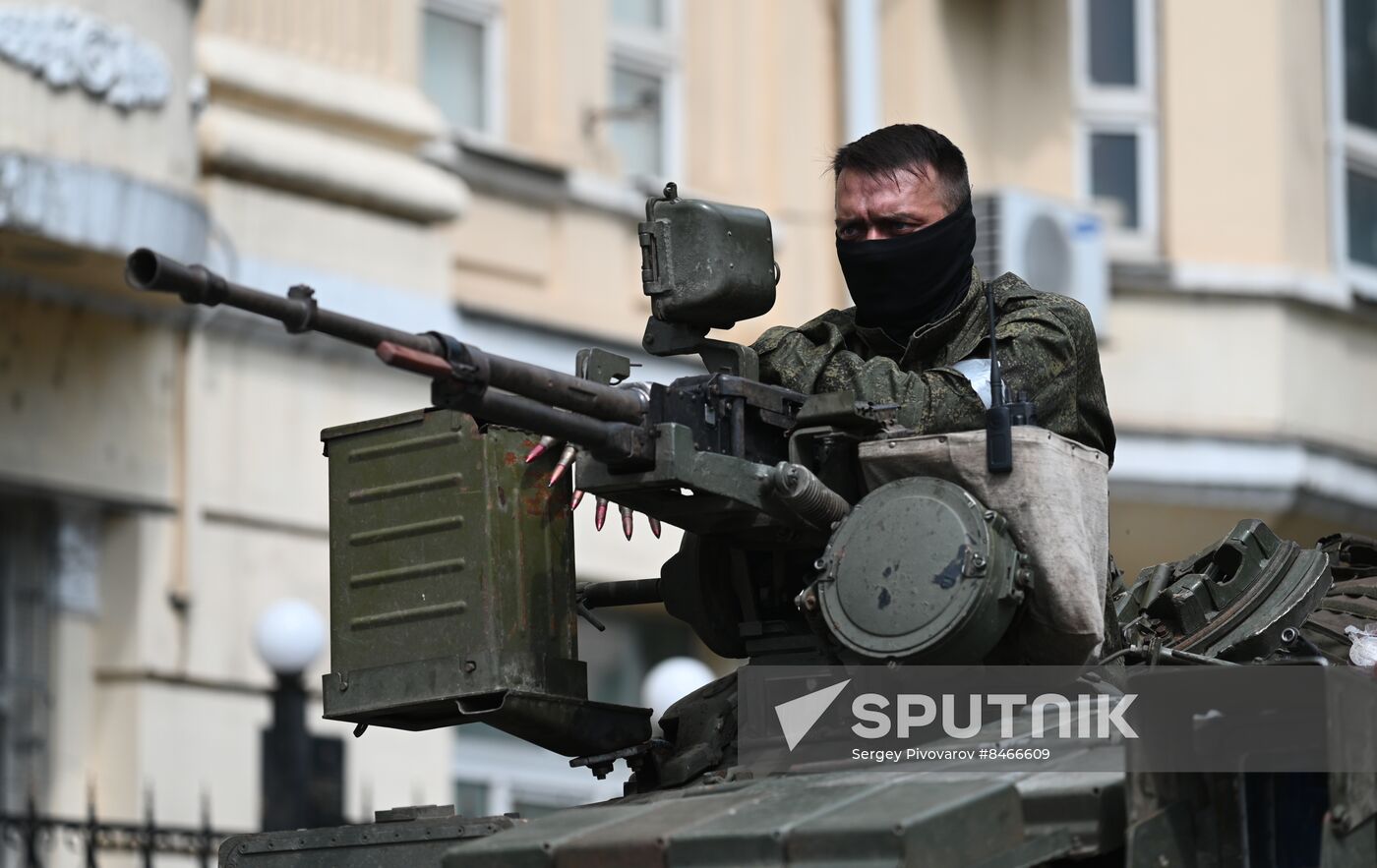 Russia Mutiny Attempt Security Measures Rostov-on-Don