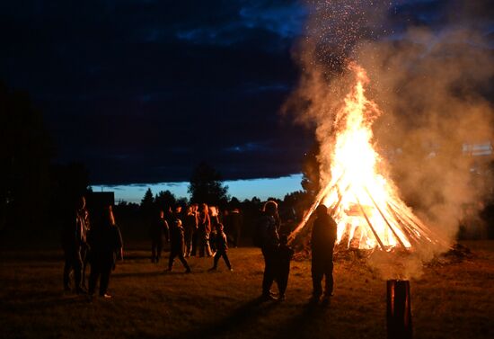 Russia Siberia Summer Solstice Celebration