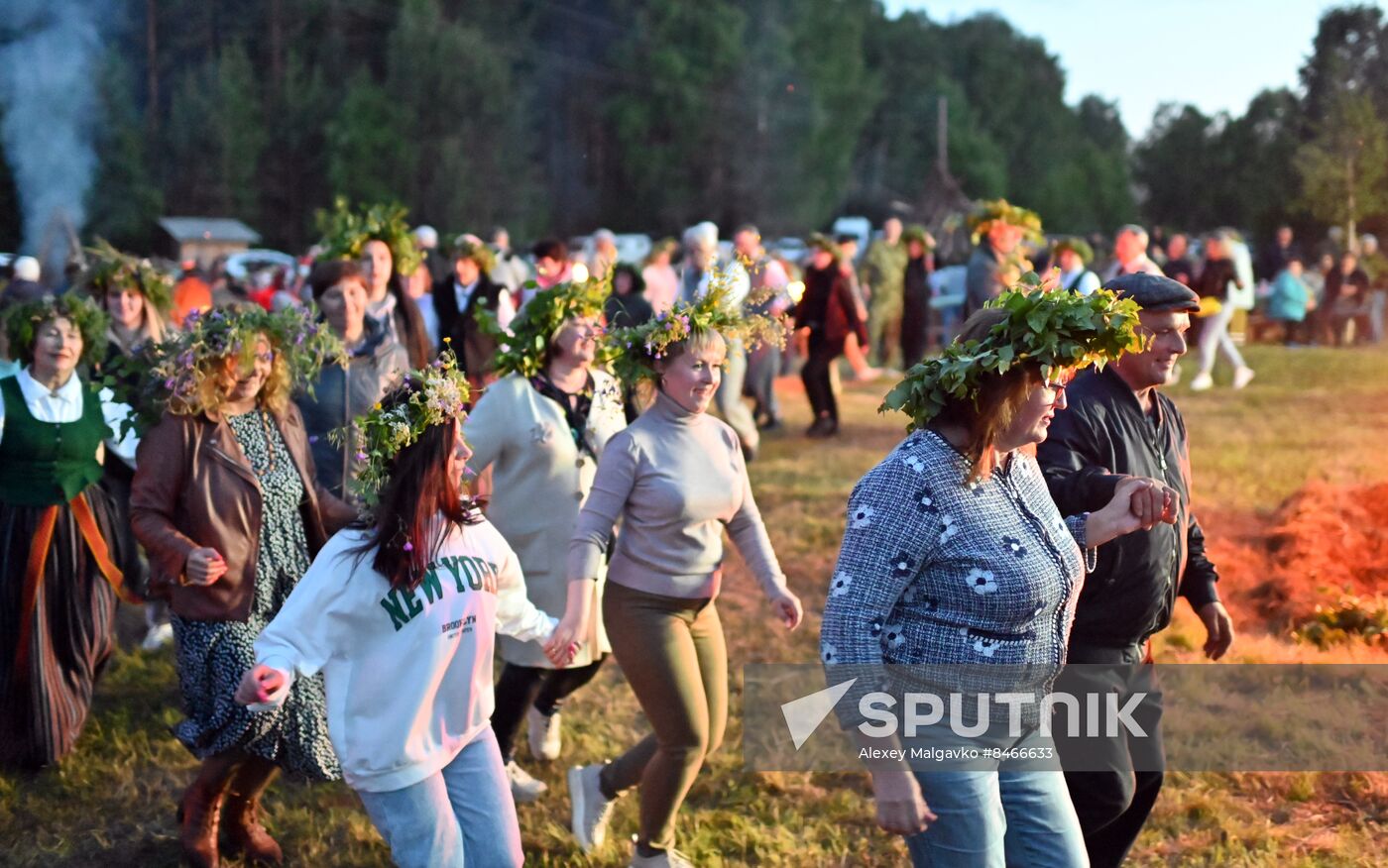 Russia Siberia Summer Solstice Celebration