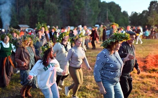 Russia Siberia Summer Solstice Celebration