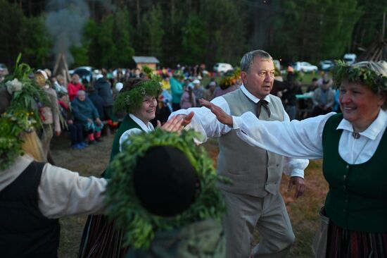 Russia Siberia Summer Solstice Celebration