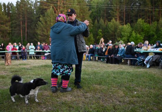 Russia Siberia Summer Solstice Celebration