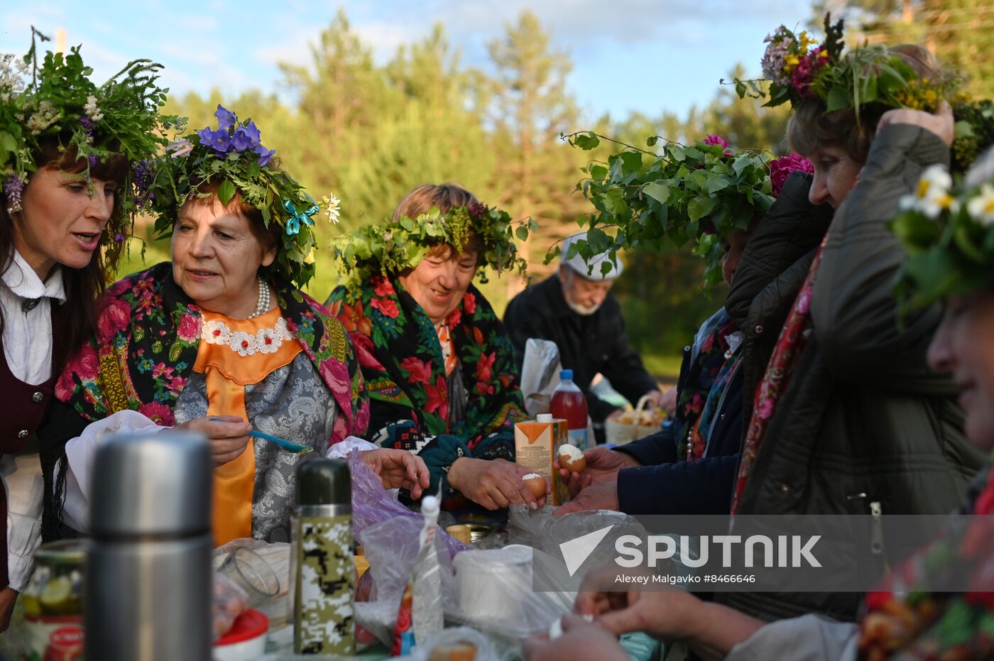 Russia Siberia Summer Solstice Celebration