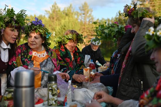 Russia Siberia Summer Solstice Celebration