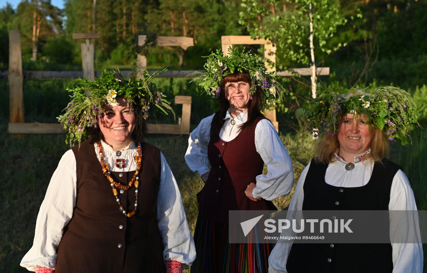 Russia Siberia Summer Solstice Celebration