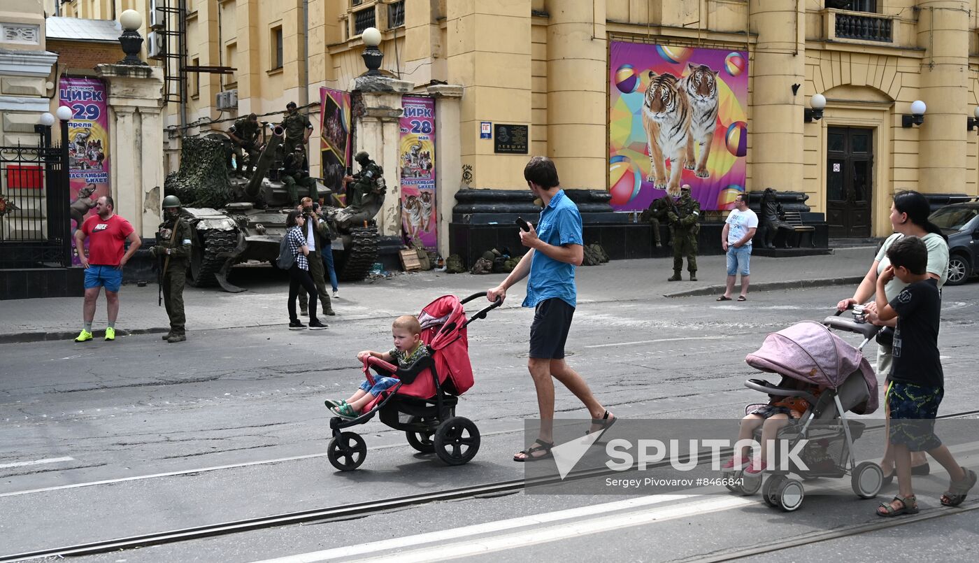 Russia Mutiny Attempt Security Measures Rostov-on-Don