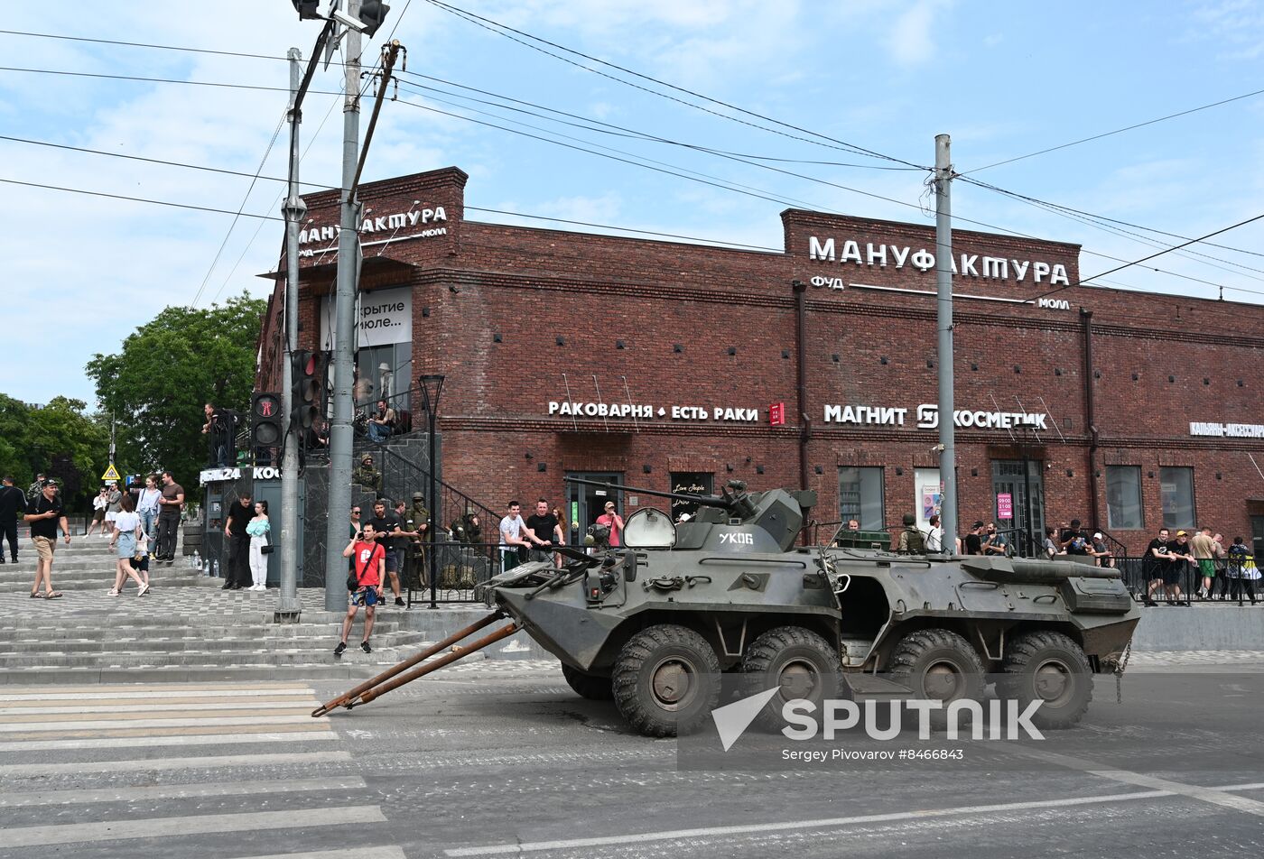 Russia Mutiny Attempt Security Measures Rostov-on-Don