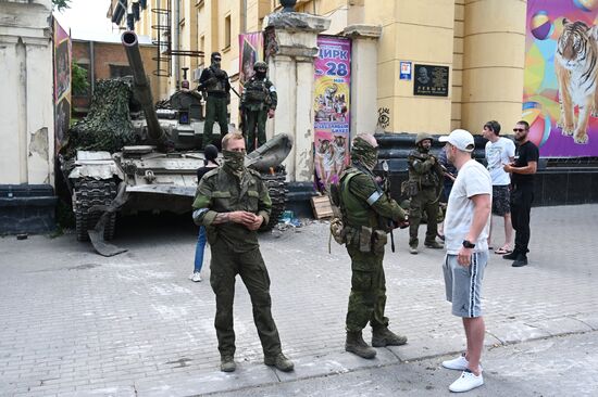 Russia Mutiny Attempt Security Measures Rostov-on-Don