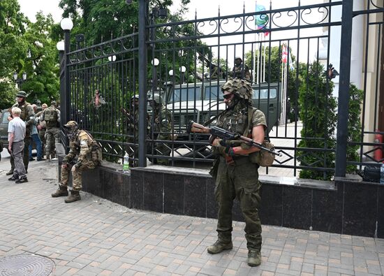 Russia Mutiny Attempt Security Measures Rostov-on-Don