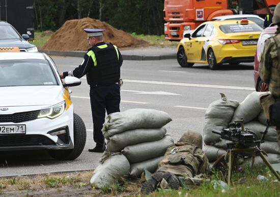 Russia Mutiny Attempt Security Measures