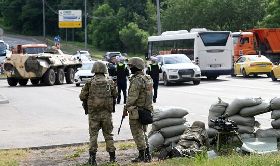 Russia Mutiny Attempt Security Measures