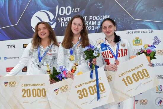 Russia Diving Championship Springboard Women