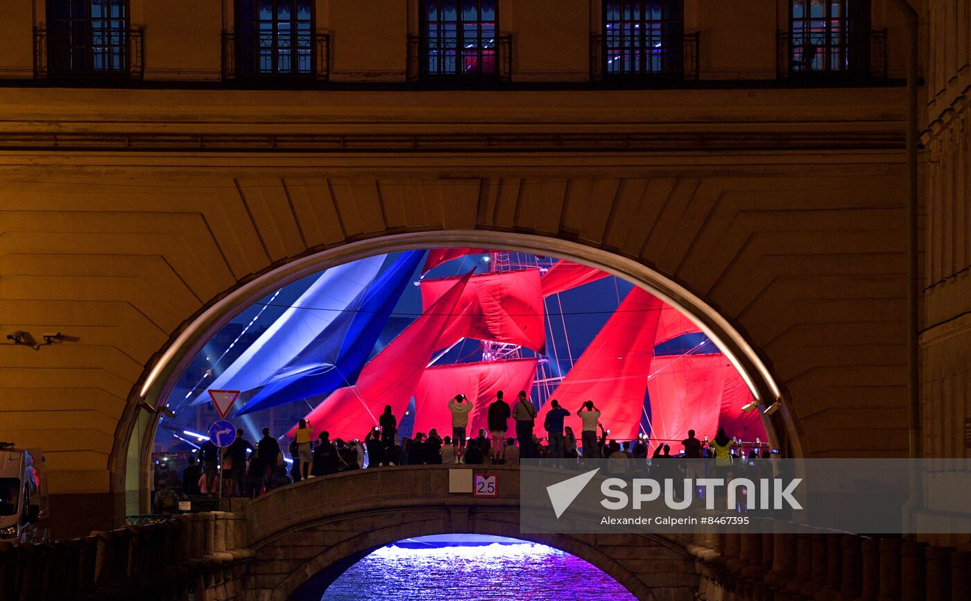 Russia Scarlet Sails Show