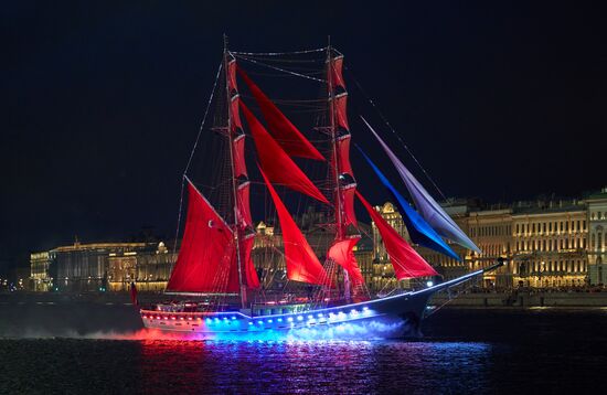 Russia Scarlet Sails Show