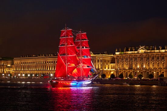 Russia Scarlet Sails Show
