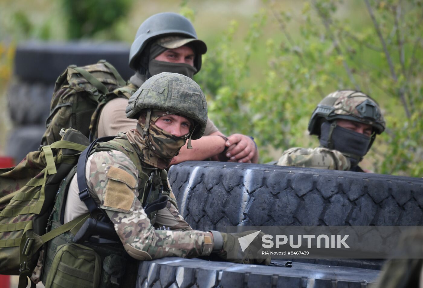 Russia Ukraine Military Operation Scouts Training