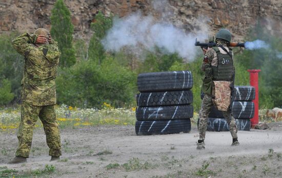 Russia Ukraine Military Operation Scouts Training