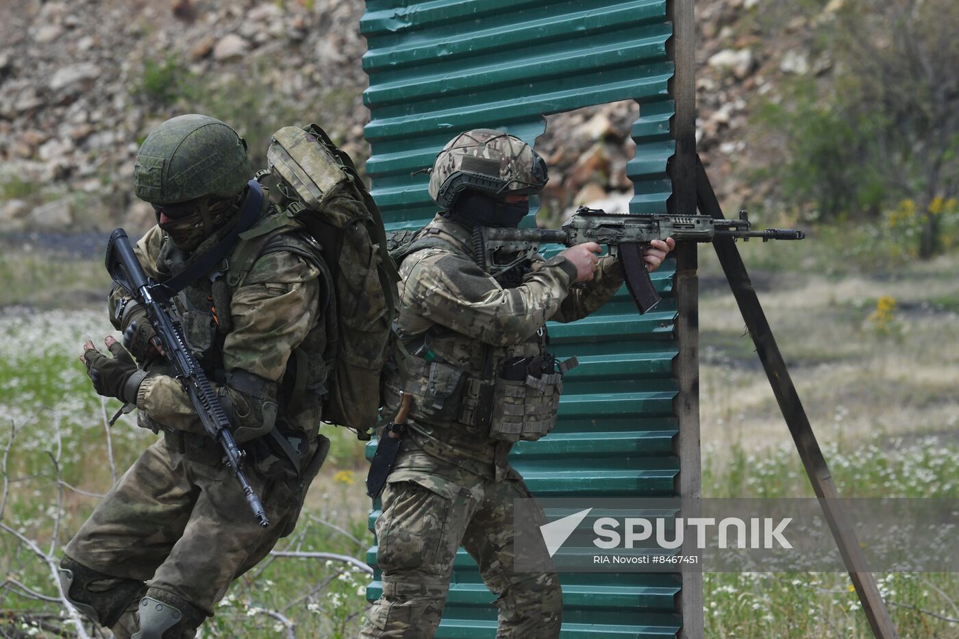 Russia Ukraine Military Operation Scouts Training