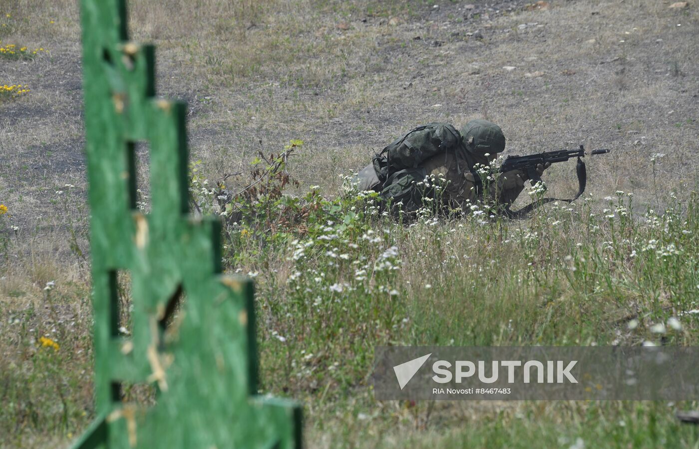 Russia Ukraine Military Operation Scouts Training