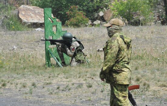 Russia Ukraine Military Operation Scouts Training