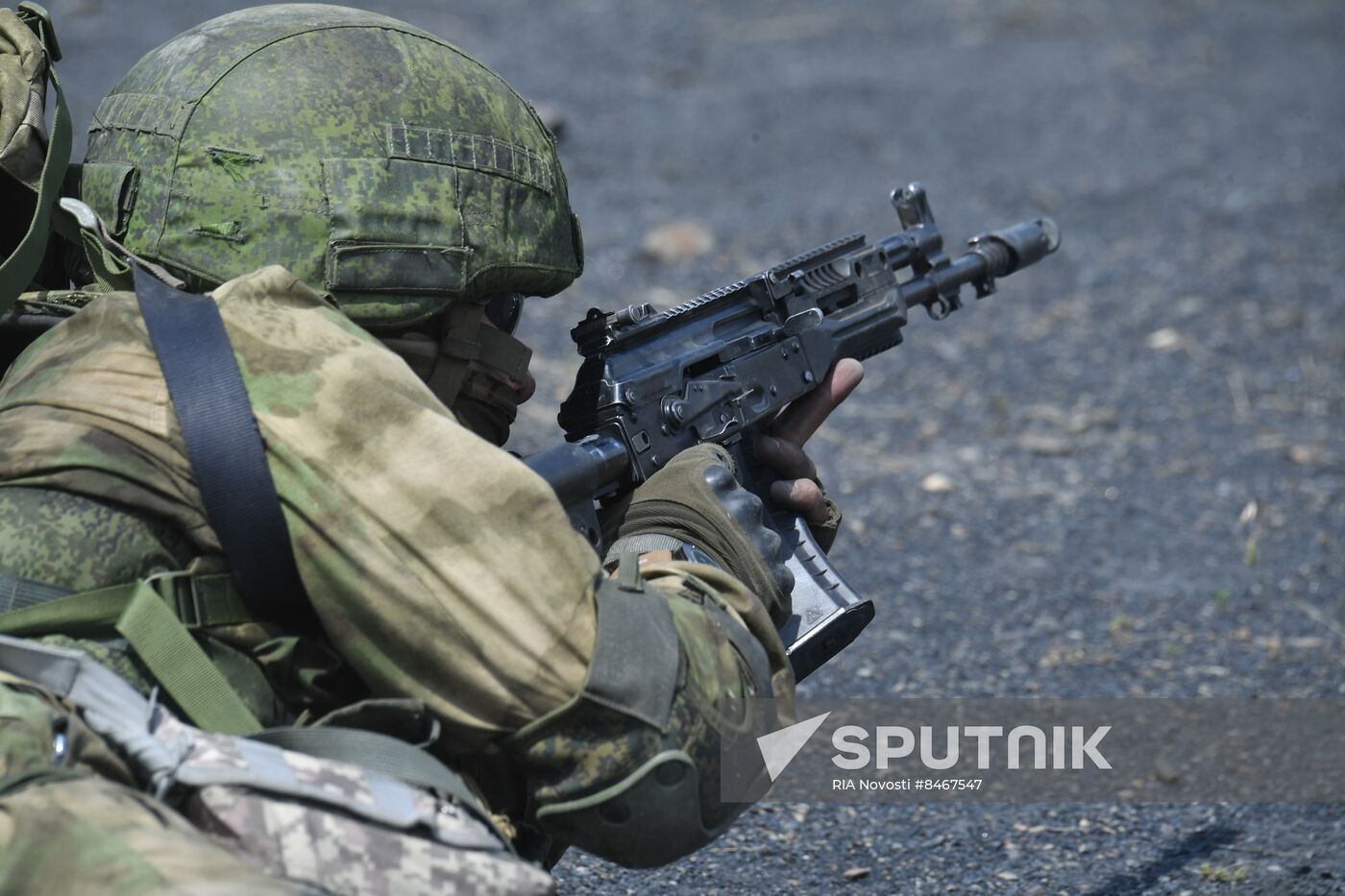 Russia Ukraine Military Operation Scouts Training