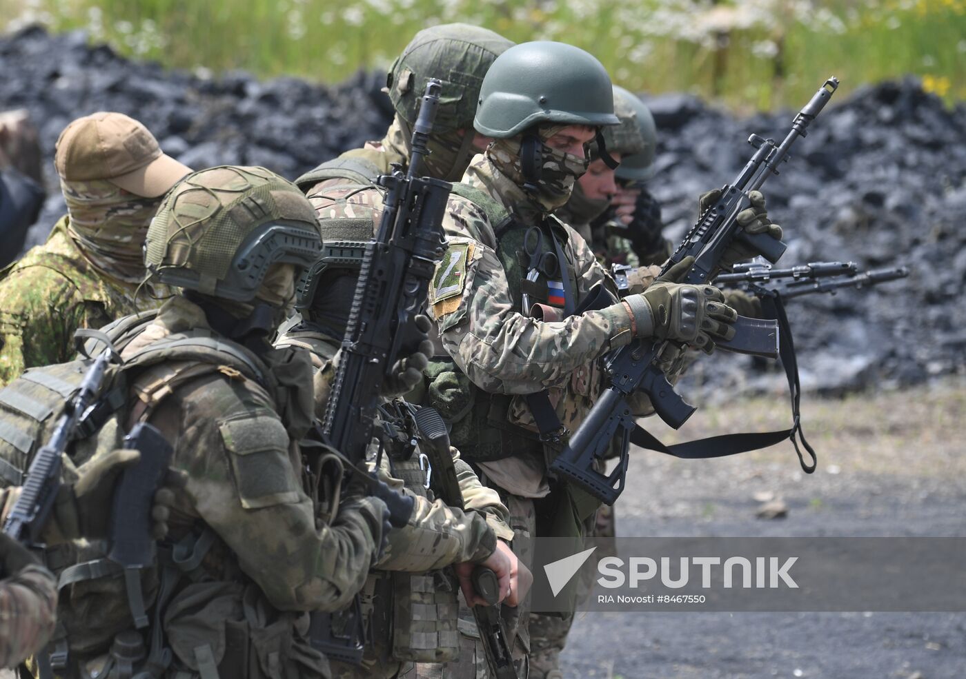 Russia Ukraine Military Operation Scouts Training