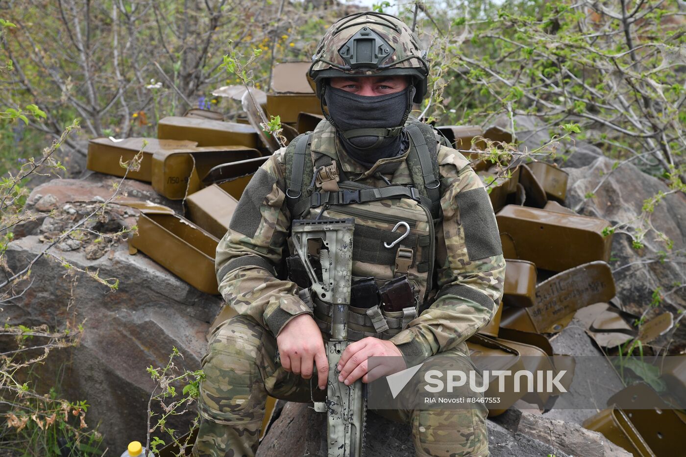 Russia Ukraine Military Operation Scouts Training