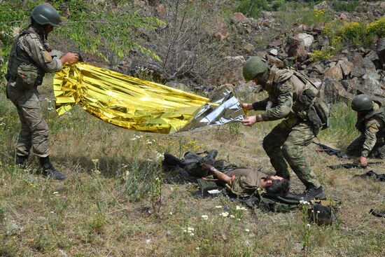 Russia Ukraine Military Operation Scouts Training
