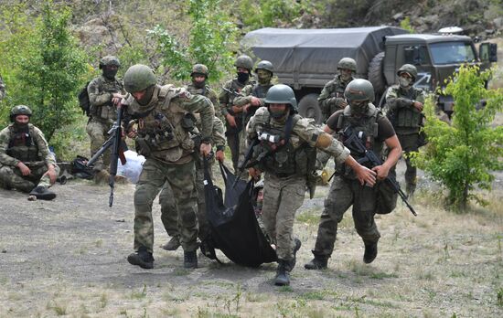 Russia Ukraine Military Operation Scouts Training