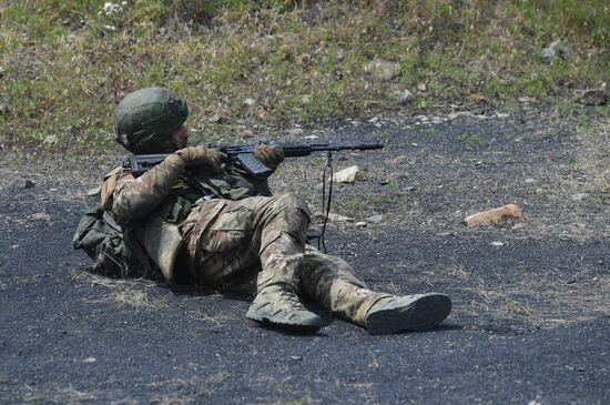 Russia Ukraine Military Operation Scouts Training