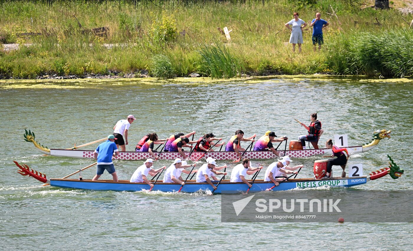 Russian China Dragon Boat Festival