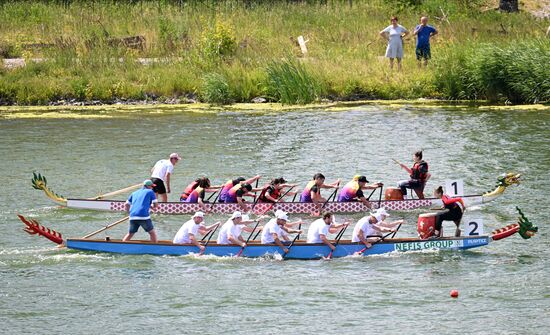 Russian China Dragon Boat Festival