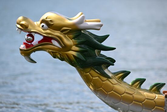 Russian China Dragon Boat Festival