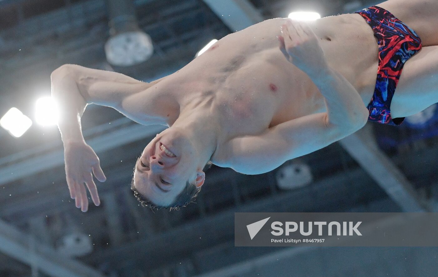 Russia Diving Championship Springboard Men