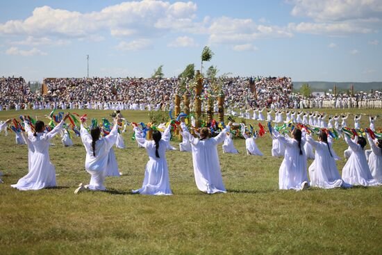 Russia Yakutia Ysyakh Festival