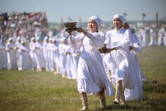 Russia Yakutia Ysyakh Festival