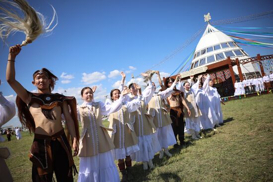 Russia Yakutia Ysyakh Festival