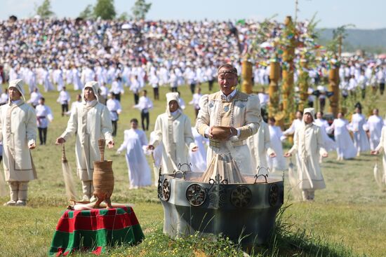 Russia Yakutia Ysyakh Festival