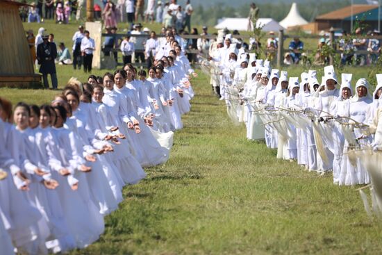 Russia Yakutia Ysyakh Festival