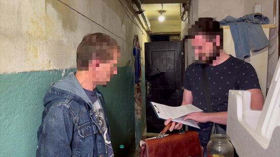 Russia Ukraine Collaborators Detained