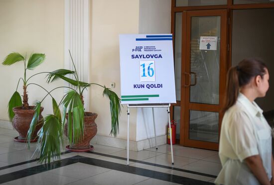 Uzbekistan Presidential Election Preparations