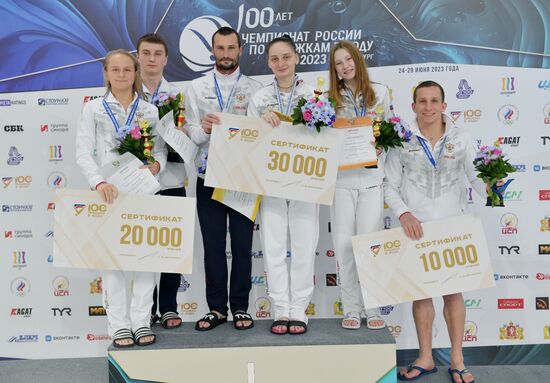 Russia Diving Championship Team