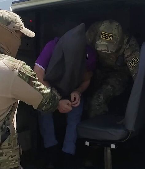 Russia Traitor Detention
