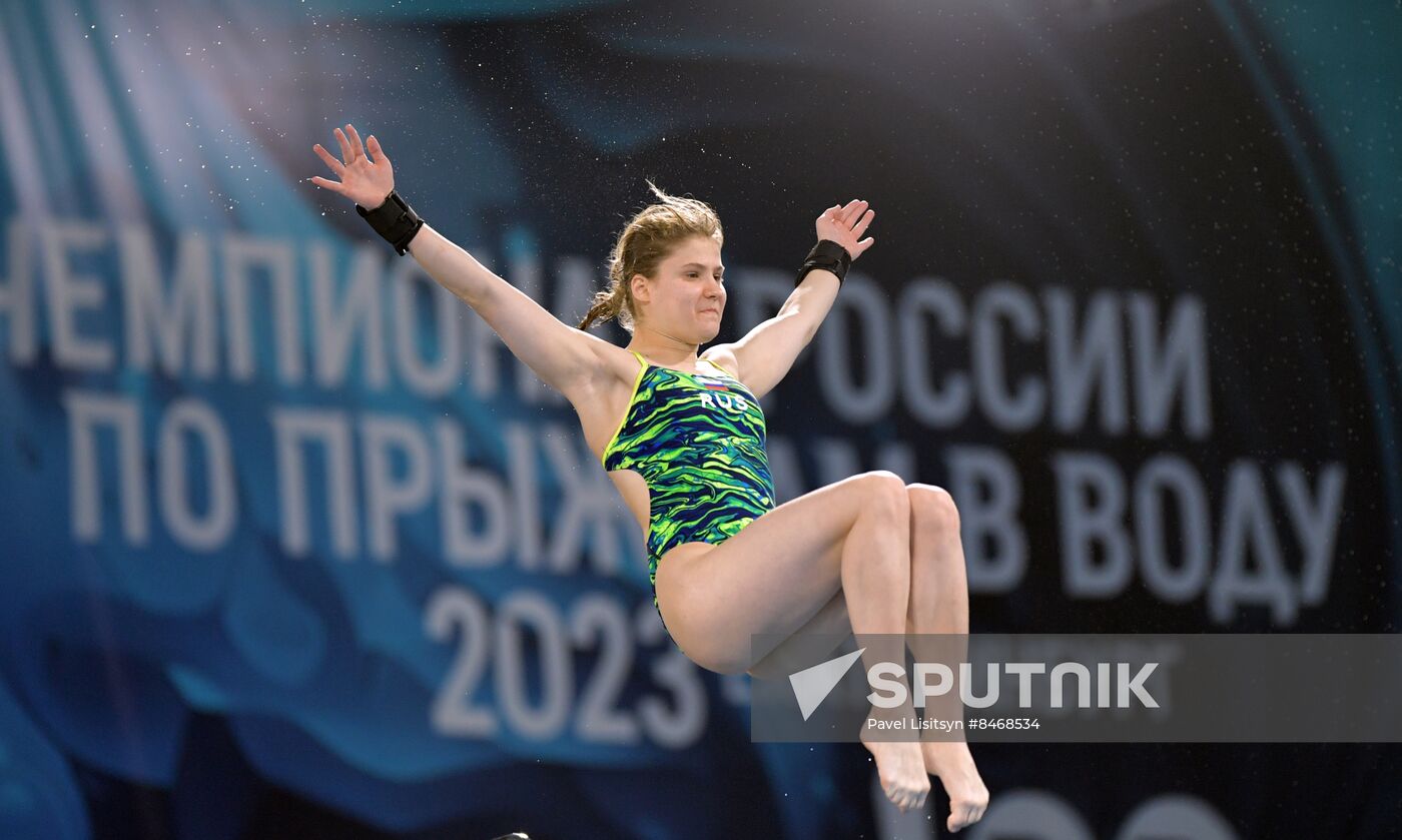 Russia Diving Championship Platform Women