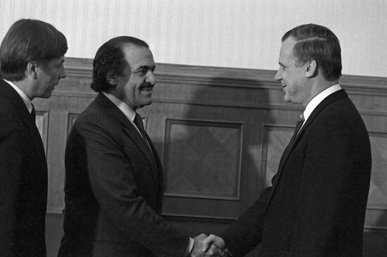 Delegation of Kingdom of Saudi Arabia visits USSR
