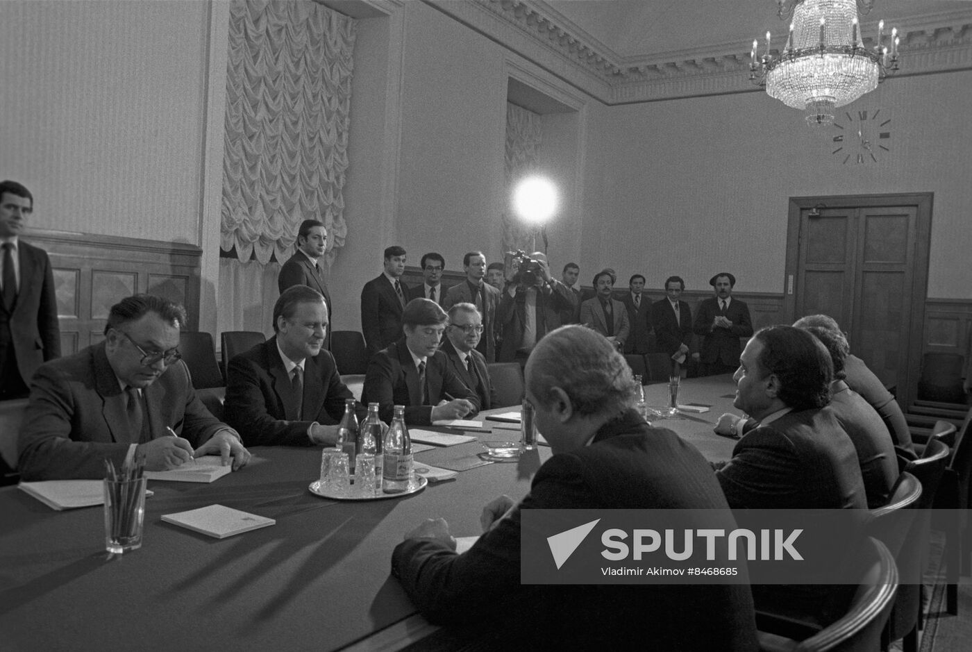 Delegation of Kingdom of Saudi Arabia visits USSR