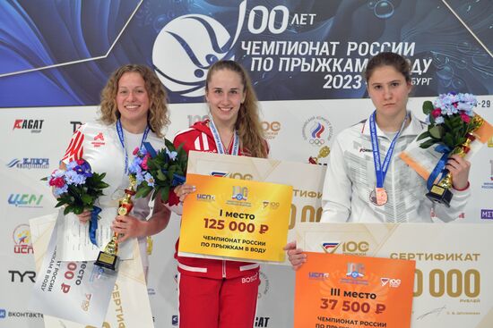 Russia Diving Championship Platform Women